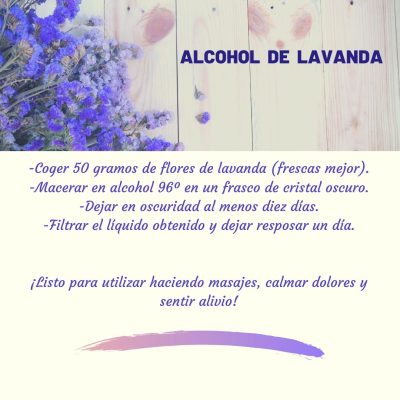 ALCOHOL DE LAVANDA